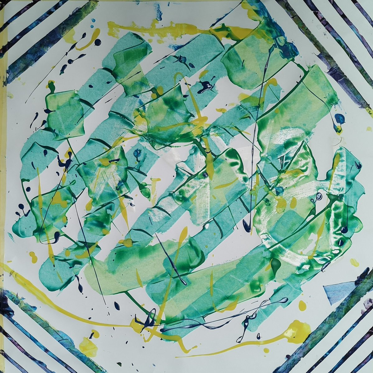 Expression is everything! The work here was created on male acute ward at Park House for our Silver Lining Project for <a href="/GMMH_NHS/">Greater Manchester Mental Health</a>
The first combines previous service user work and comments "Be Strong, Carry On"
#mentalhealth #artforwellness #artwork