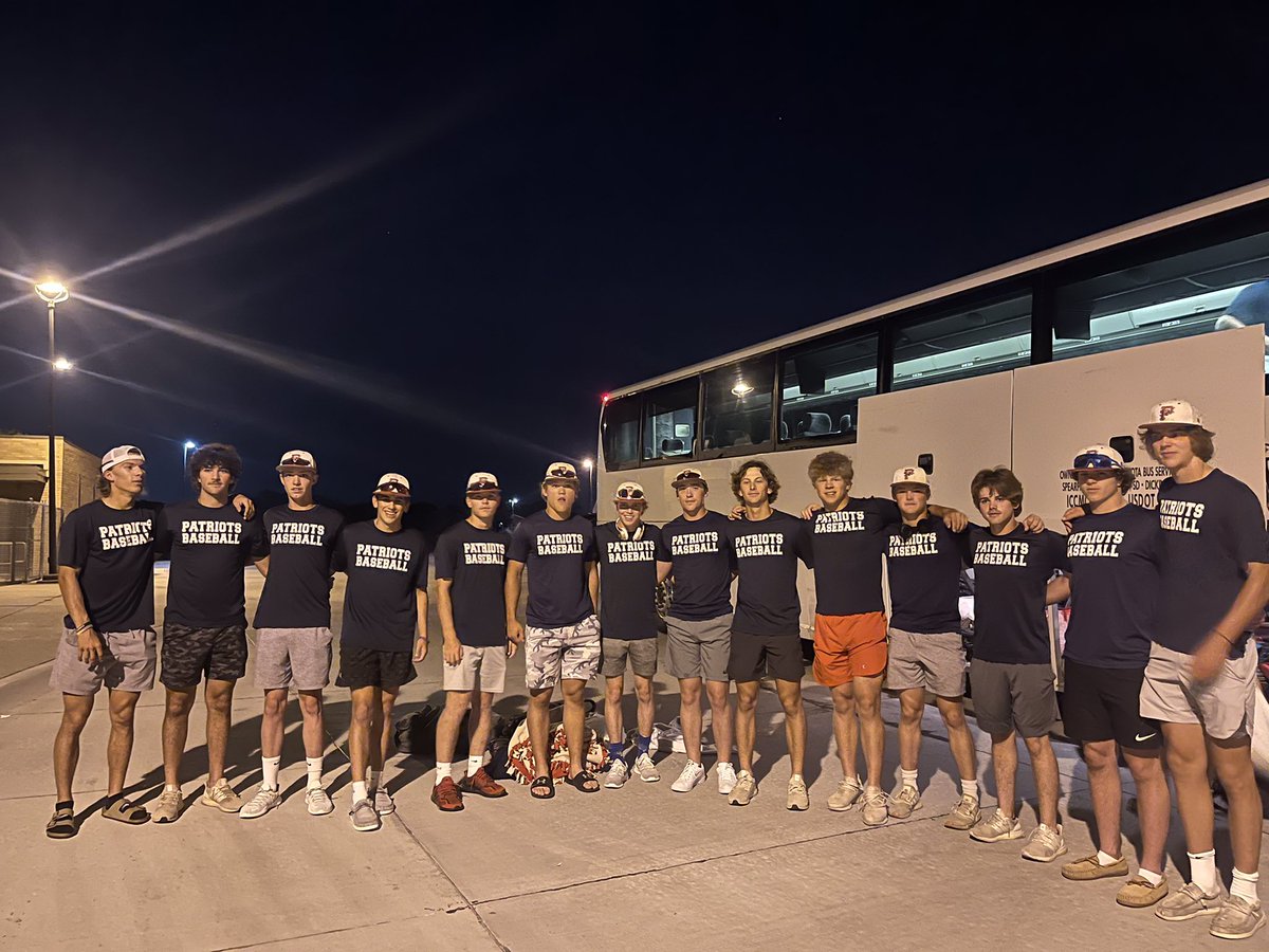5:00am departure for 52’s Patriots. We are on our way up to Rapid City, SD for the American Legion Central Plains Regional Tournament <a href="/Post22Baseball/">Post 22 Baseball</a>