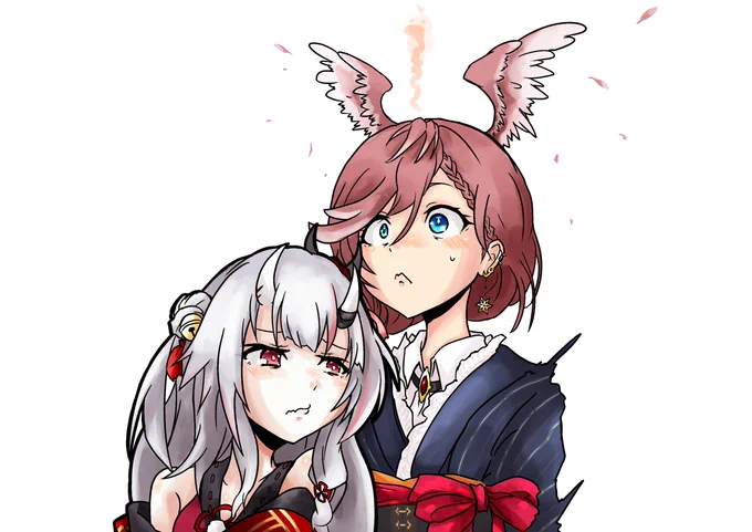 ついでに6月に描いたホロライブまとめ #Luillust #百鬼絵巻 #かなたーと #みかじ絵 #gawrt #ameliaRT