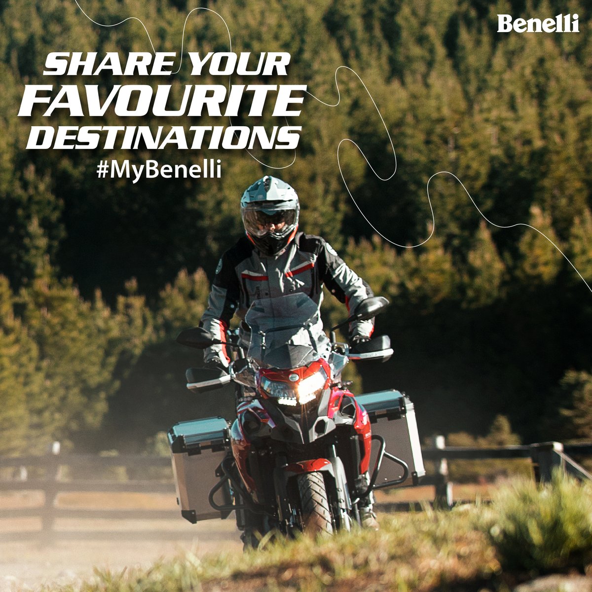BenelliIndia's tweet photo. Share your weekend moments with Benelli using #MyBenelli and stand a chance to win exciting Benelli merchandise.
#RoarwithBenelli #AdventureBikes #Ridemoments #Touring #Benelli #BenelliMoments #BenelliIndia #India https://t.co/bAQjUrWC2t