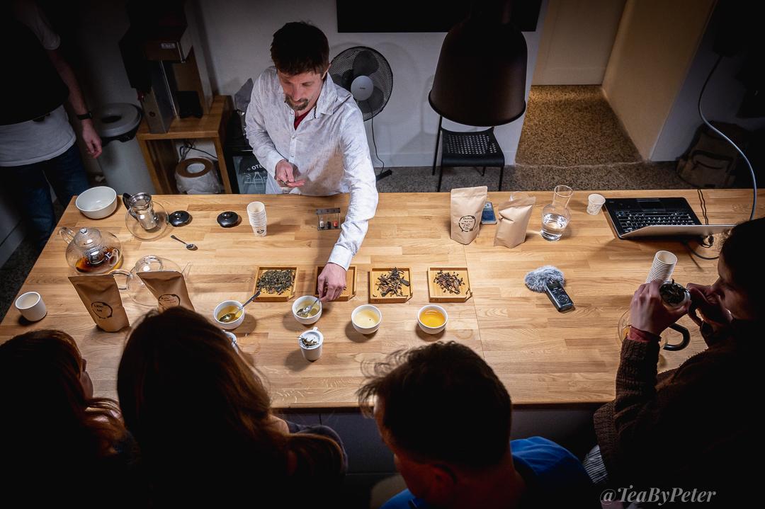 TeaByPeter's tweet photo. 🍵 Tasting of Georgian tea with Petr Sic, a Czech tea geek and tea maker, Prague #Oxalis #Sicaj, part 5.

#teatasting #petrsic #teaparty #teamaker #organictea #teagarden #teagourmet #teageek #georgiantea #europeantea #teatime  #teaculture #communitea #teaphotography #teabypeter https://t.co/87wLu3rfjh