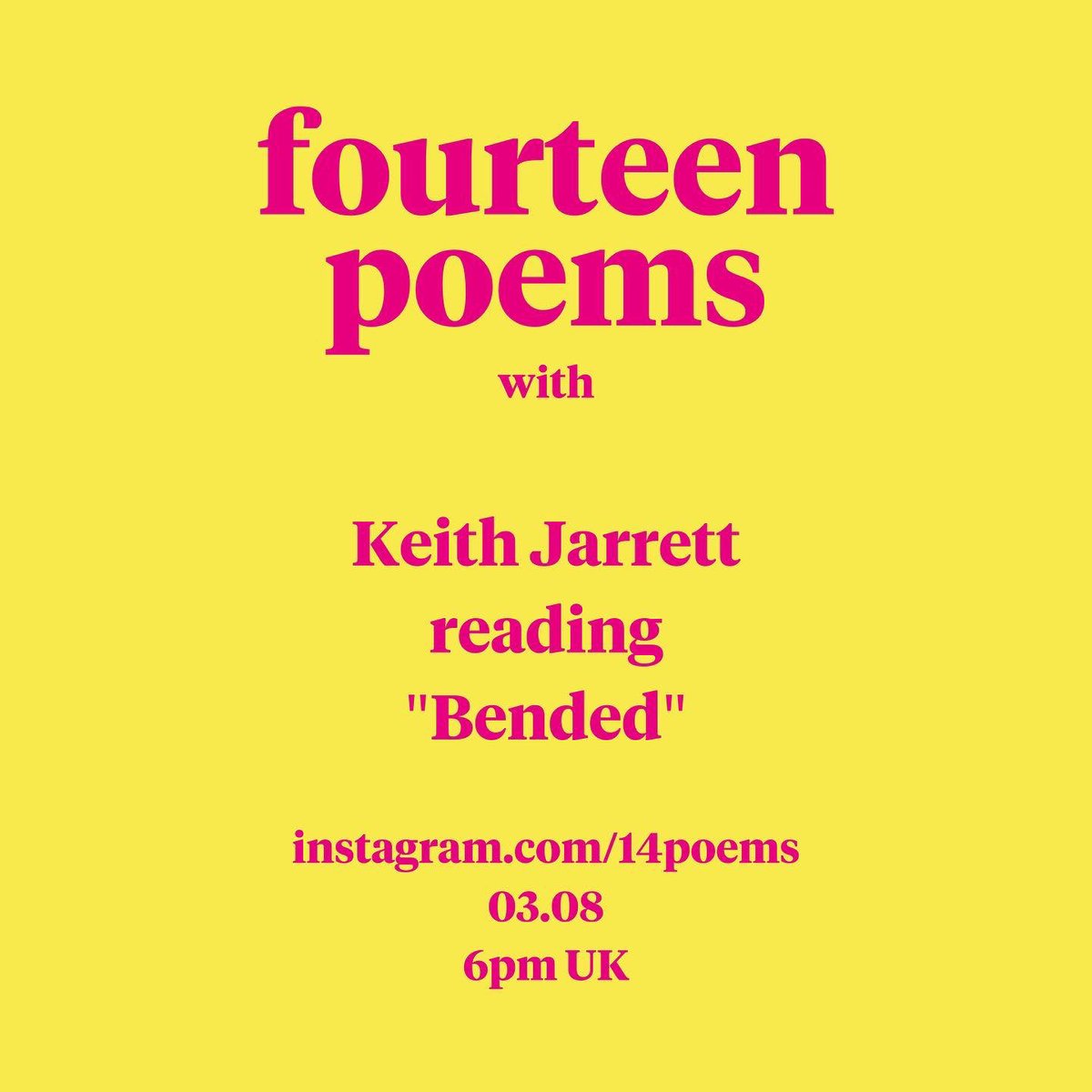 Tune in tomorrow at 6pm - can’t wait!