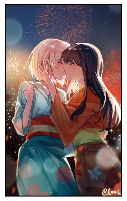 #リコリス・リコイル 花火大会 