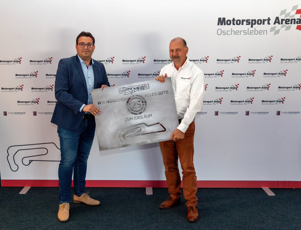 …congratulations to the motorsport arena oschersleben as last wednesday we celebrated the 25th anniversary of this beautiful race track…it’s always great to be there… <a href="/MotorspArenaOC/">Motorsport Arena OC</a>