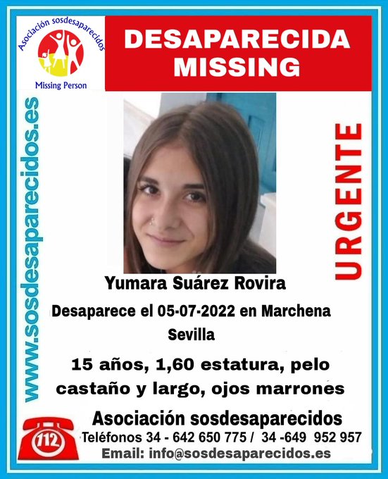 Buscan a tres menores desaparecidas en Mijas y Marchena desde hace más de un mes FZJwOmBXwAI_Tg3?format=jpg&name=small