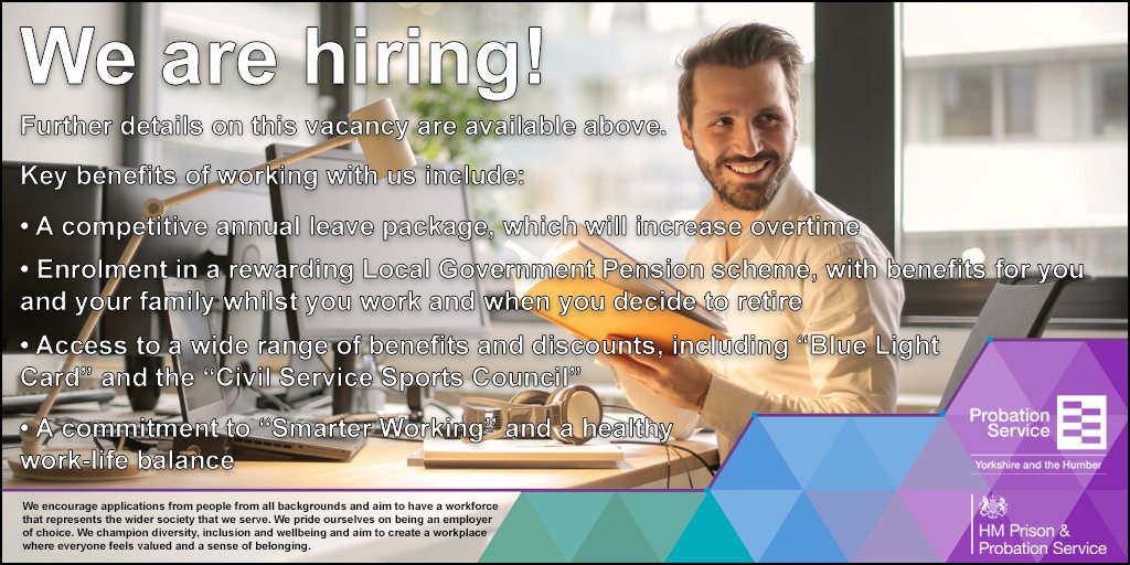 Probation Service Yorkshire and the Humber Hub tweet media