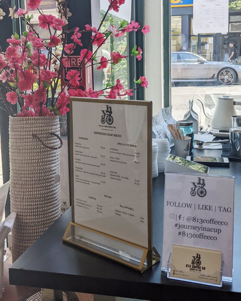 A new coffee spot has opened downtown! 813 Coffee Co is located inside Loola Doola Boutique at 187 Martine Ave. Open Tuesdays - Saturdays, 8am-4pm! Learn more at 813coffeeco.com

#813coffeeco #journeyinacup #whiteplains #downtownwhiteplains #buildupwhiteplains