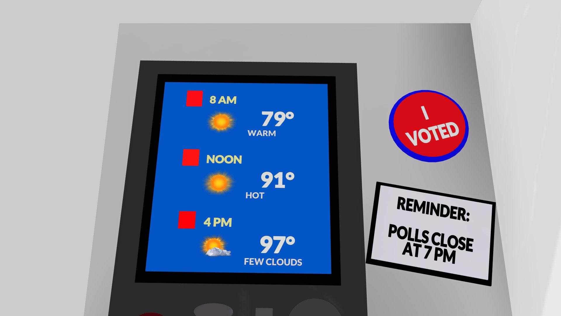 T.J. Springer on Twitter "ELECTIONDAY FORECAST It's going to be a