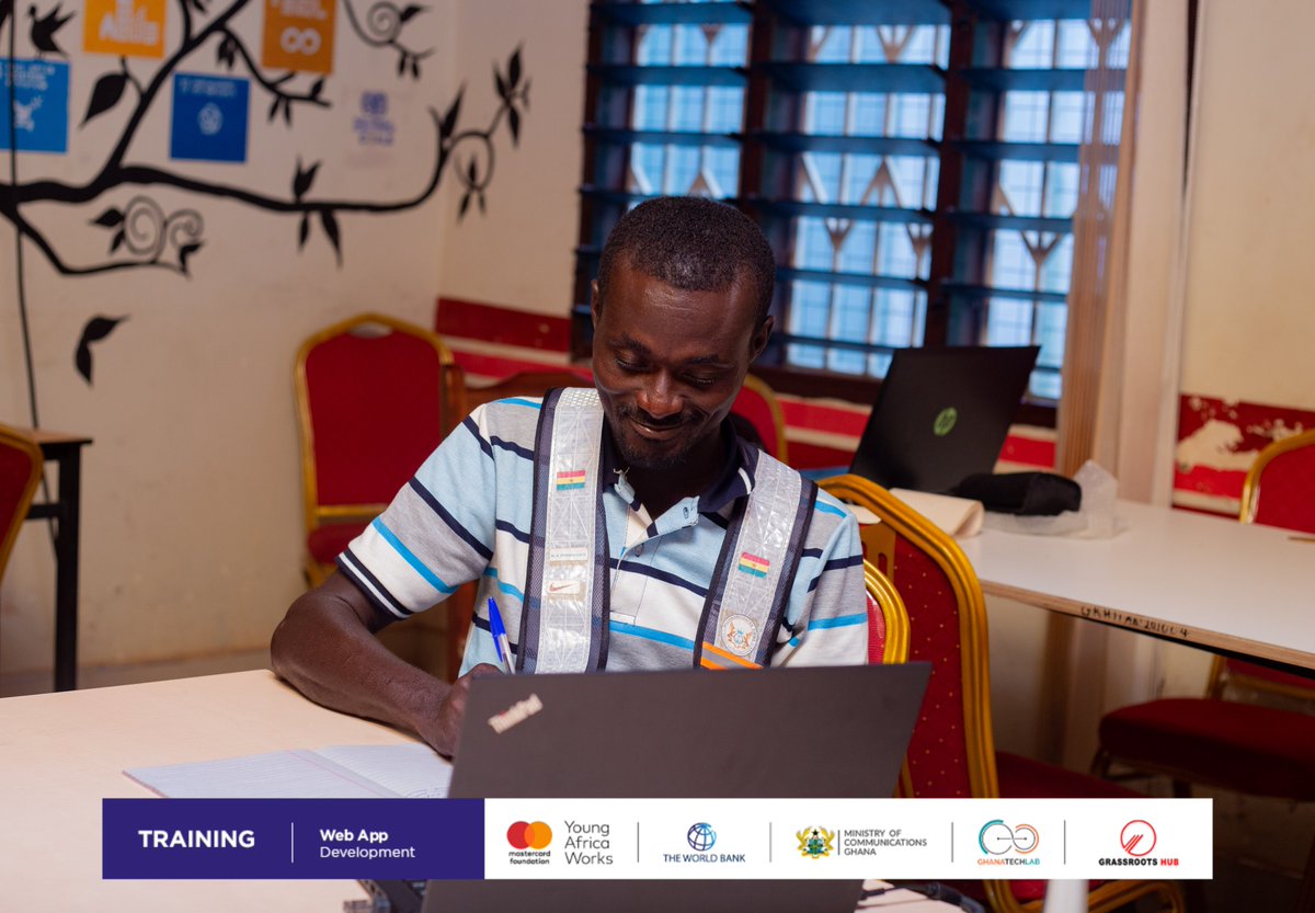 grassrootshubgh's tweet image. We are making giant strides in #Sunyani and its environs with our Web Development training.

Here are excerpts of the ongoing training as trainees continue to advance in building weather Apps.

#GrassRootsHub
#GTLimpact
#AgricTech
#WebApp