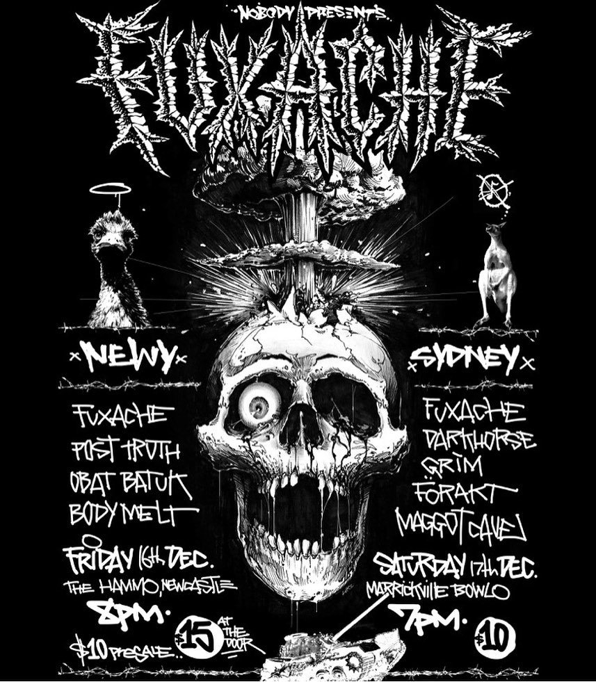 FedericoDotOrg's tweet photo. Live next December in Australia
#livemusic #gigposter #upcominggig #musicposter #australia #newy #newcastle #sidney #livemusicaustralia #livemusicnewy #livemusicnewcastle #livemusicsidney #punk #grind #livepunk #livegrind https://t.co/PJyuwxAVQk