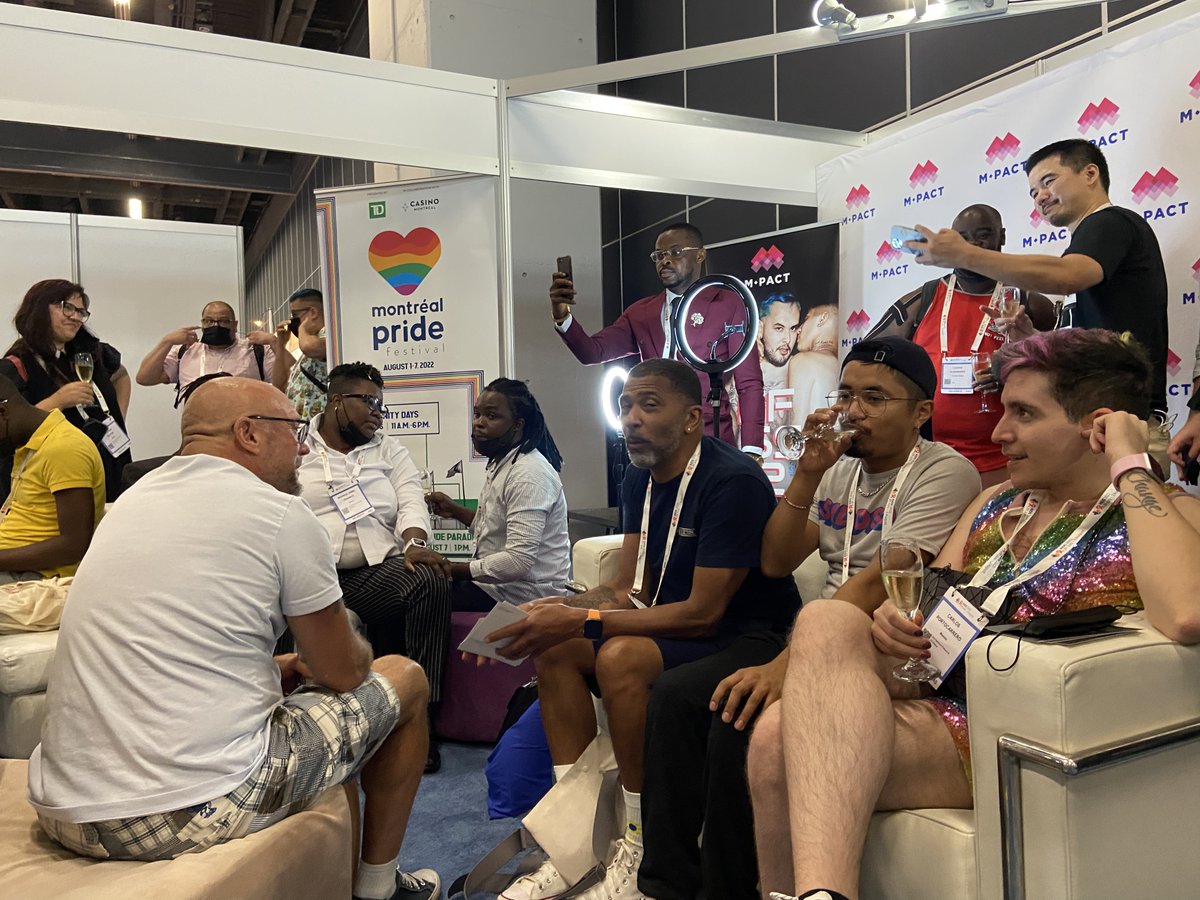 mpactglobal's tweet photo. “Salud y Santé.” Our queer community shines bright on the last day of the Queer Lounge. The Queer Poz reception was the perfect way to end a day full of community building and celebration.
#montreal #mpactglobal #aids2022engage #aids2022 #hiv #vih #sidoso #lgbt #queer https://t.co/oVt1ObMljZ