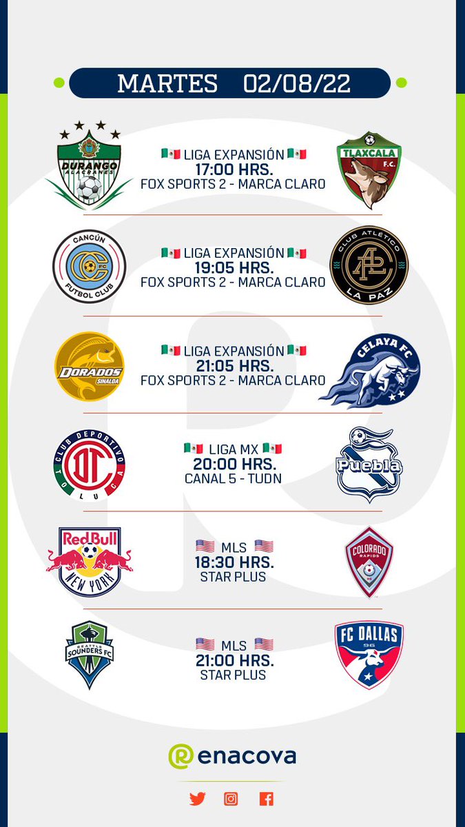 #agendarenacova agosto 2, 2022. Canales y horarios de 🇲🇽 centro. Se les agradece like ❤️ y RT.