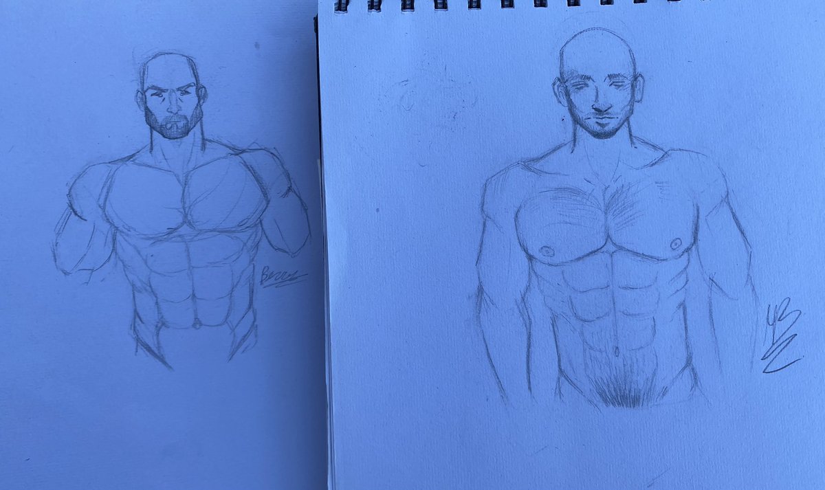 mattcrystal3's tweet photo. Which one do you like best? The one on the left is made by @Berry_concepts (This battle is so unfair btw cuz I suck at drawing men but he forced me to do so) https://t.co/yQv2ERoLlR