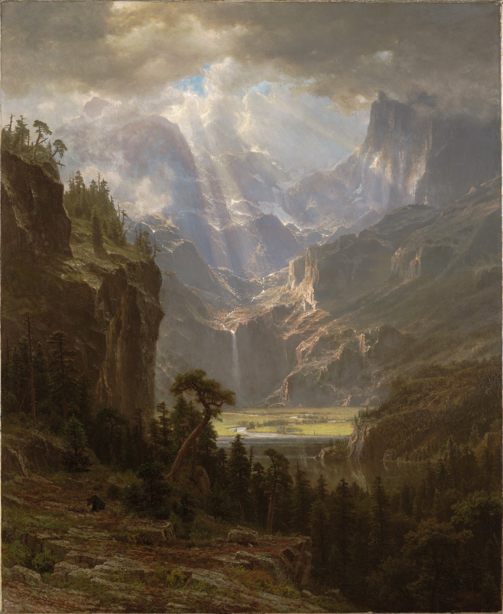ArtistBierstadt's tweet photo. Albert Bierstadt, Rocky Mountains, "Lander's Peak", 1863 #albertbierstadt #harvardartmuseums https://t.co/vnx4tPGmE3 https://t.co/wUzc6oYkLj