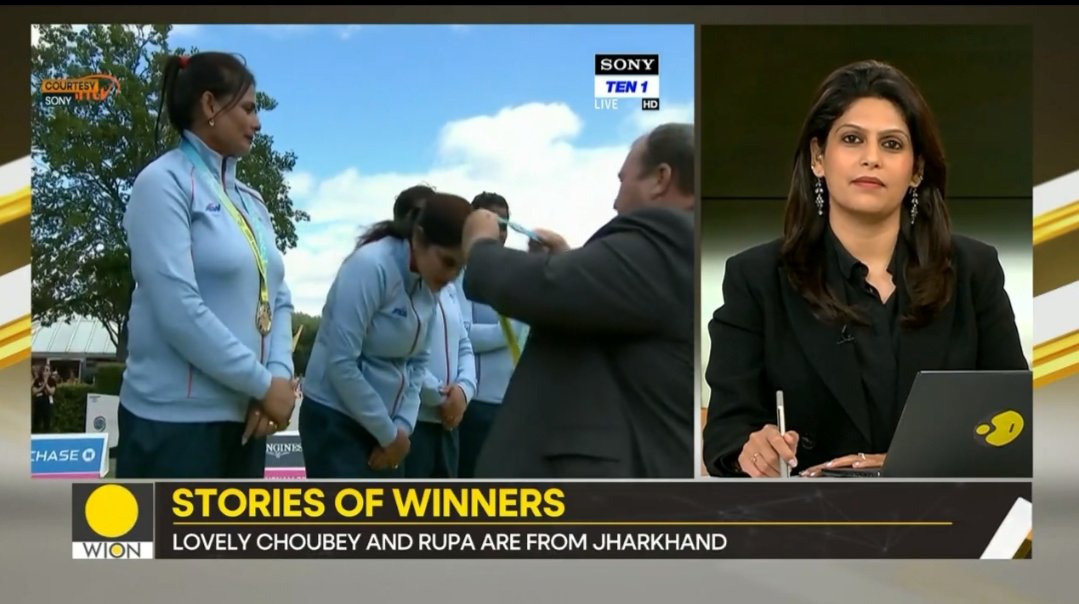 KaranSRathod_07's tweet photo. Indian women create history at CWG 2022 by winning 🥇 in Lawn Bowl 🇮🇳🇮🇳🇮🇳🇮🇳👌👌👏👏👍✌️

@palkisu @WIONews 

#LawnBowl #Jharkhand #wion #noida #CWG2022India #CWG  #india #southafrica #delhi #lovely #pinki #nayanmoni #rupa #CommonwealthGames #pvsindhu #palkisharma #MirabaiChanu https://t.co/GXppsUAyK7