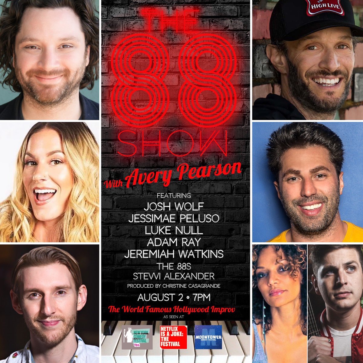 Tonight at the <a href="/HollywoodImprov/">Hollywood Improv</a>!! 

tinyurl.com/The88Show-Aug2…