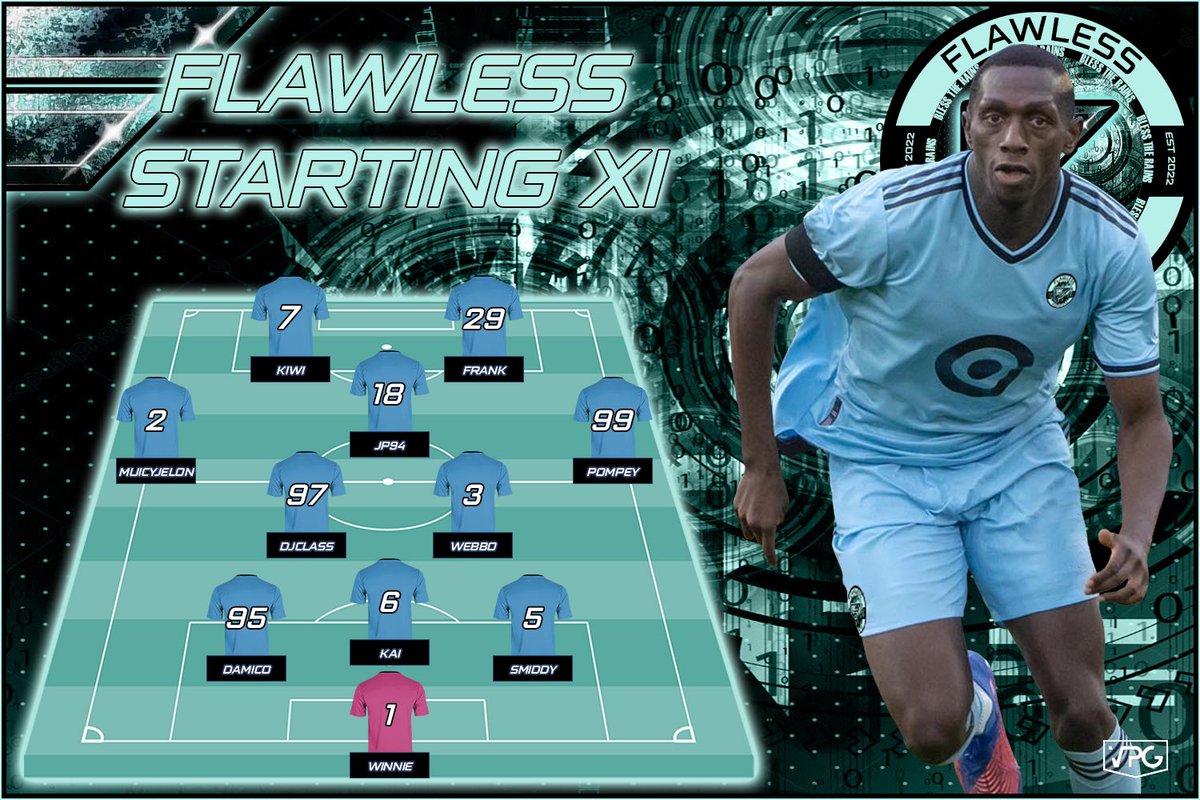 Not the start to the season we would’ve hoped for! But tonight we try and change our fortunes! Here’s the team for tonight! @VPGEuropeXbox  
As always graphics done by <a href="/relic_gfx/">Relic GFX</a> 
#blesstherains