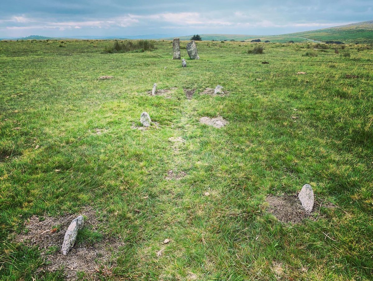 tejturner's tweet photo. Merrivale #Prehistoric Settlement - the #stonerows

#megalith #megalithic #megalithicmarvels #dartmoor https://t.co/71z2PXkCWO