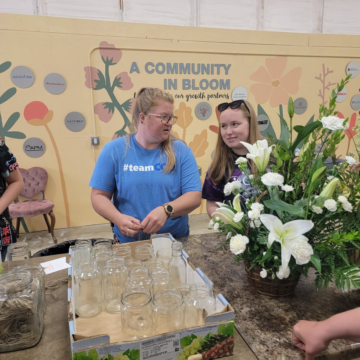 CCRIMoorhead's tweet photo. #CCRIThanksYou @hopebloomsnd for having us today. And for spreading joy throughout the community! https://t.co/rHxUIGtvz7