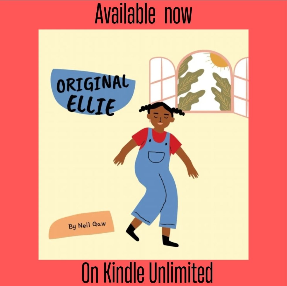 My new book,Original Ellie, is available now on Kindle Unlimited and paperback. It's a little different from The Clatterbangs but getting some great feedback #kidsbooks #kindleunlimited #kindle #childrensauthor #books