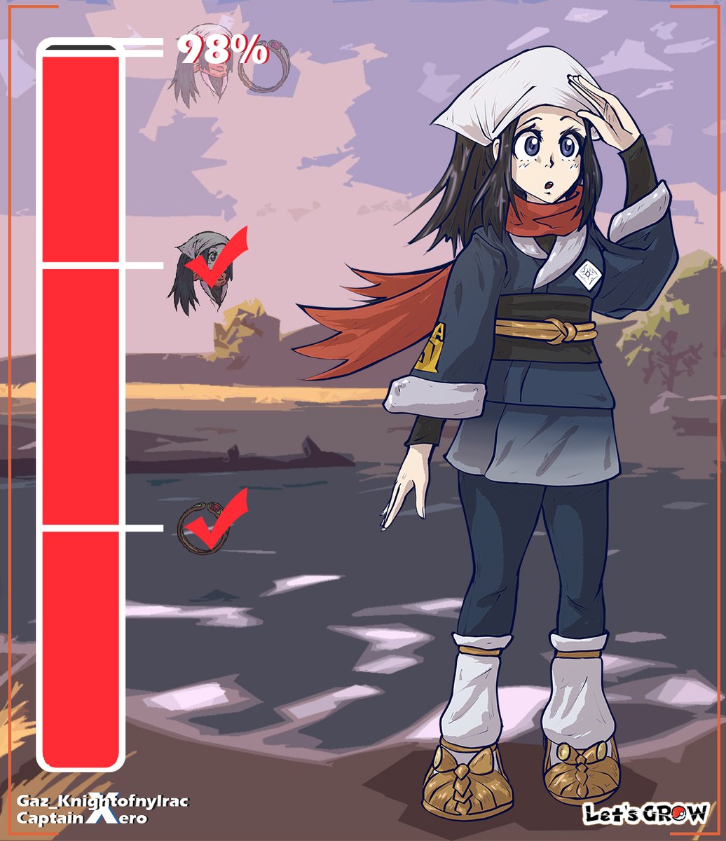 As Lady #38 bore witness to Arezu's experiments in the Crimson Mirelands, naturally she got a front row seat to any excess energy. 

I did mention the phenomena was potentially contagious... 🤔

Background by <a href="/CapnXero/">CaptainXero</a>, art by me and Akari by your generous donations/demand!