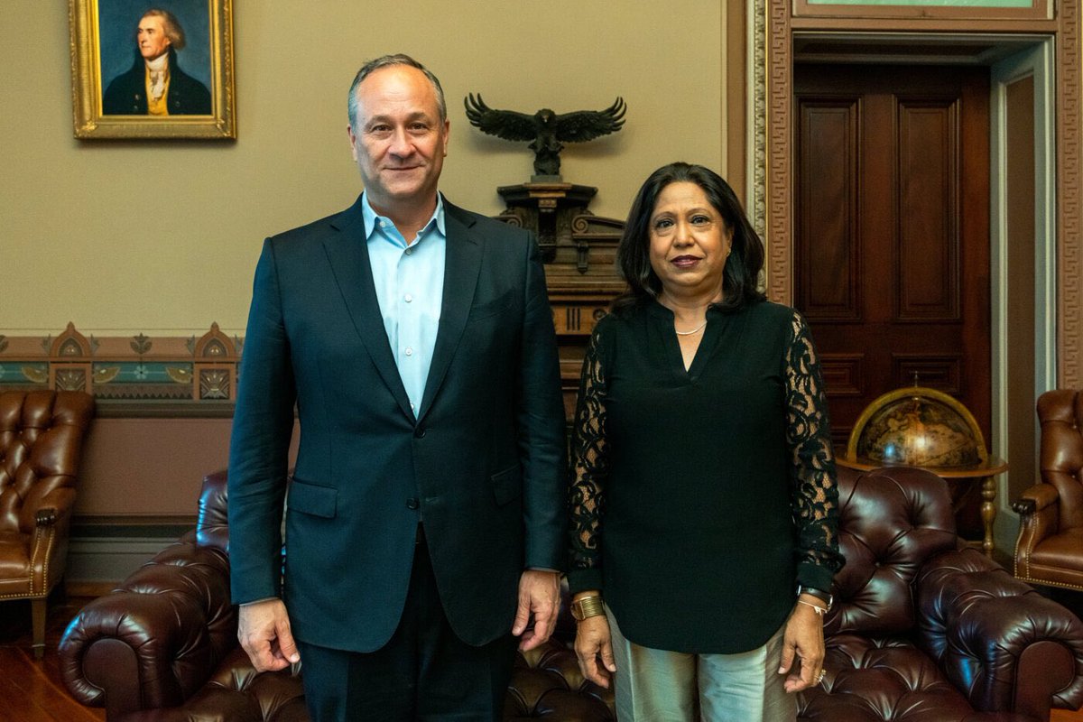 I met with @UN Special Representative Pramila Patten to discuss strengthening response efforts to sexual violence in conflict and reiterated this Administration’s commitment to protect women, girls, and other vulnerable populations.
