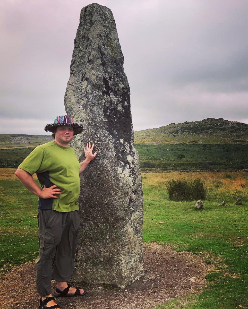 tejturner's tweet photo. Me at Merrivale #Prehistoric Settlement

#megalith #megalithic #megalithicmarvels #dartmoor #stonerows #standingstones https://t.co/E0CtEabPpt