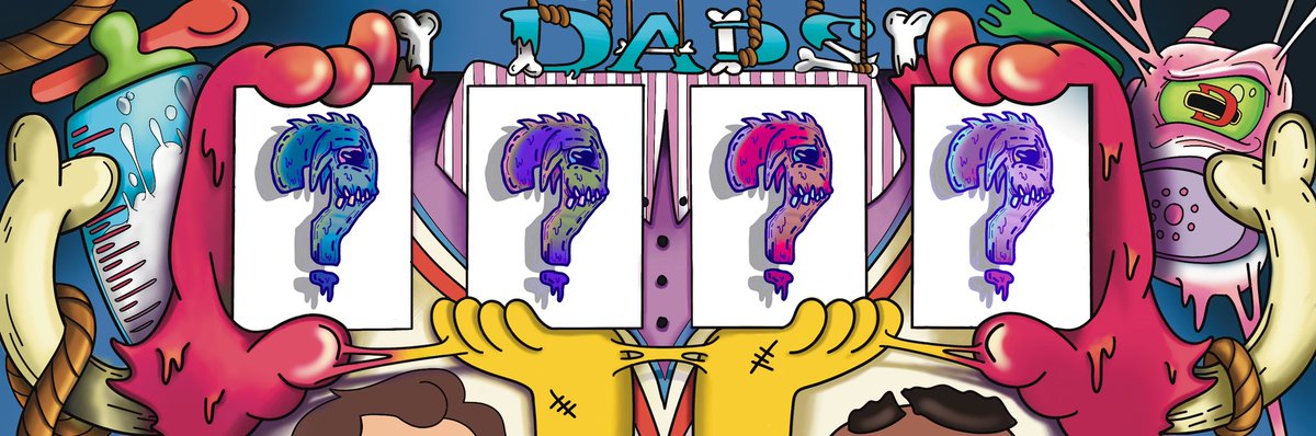 We are so happy to announce our collab with <a href="/DadnessNFT/">Dads</a> 🤝👾

All Dads holders will be able to claim their custom banner on our website after the mint and we can't wait to see all the Dads rock with this banner!