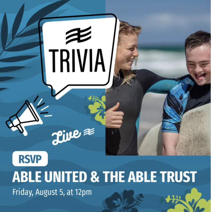 Abletrust's tweet photo. Join us THIS FRIDAY, August 5th, at 12pm for our trivia-style LIVE with #Ableunited to learn how people with disabilities can achieve meaningful employment while maintaining their essential benefits! RSVP on the event page below and please share.
https://t.co/gdgIoQ5FWB https://t.co/uXLgLUIyXc