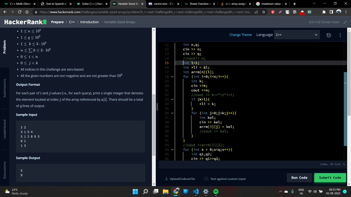CyberBashForce's tweet image. #100DaysOfCode #AI #Hackerank 

More practice with c++ in hacker rank
