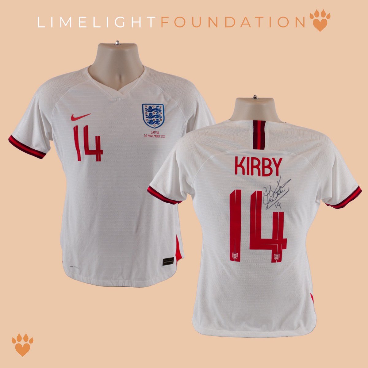 Win a signed <a href="/frankirby/">Fran Kirby</a> <a href="/Lionesses/">Lionesses</a> <a href="/EnglandFootball/">England Football</a> shirt at the <a href="/TheLimelightFDN/">The Limelight Foundation</a> with all proceeds going towards wildlife conservation🐾
Visit <a href="/TheLimelightFDN/">The Limelight Foundation</a> website for a chance to win!🦁
#TacklingExtinction
#england #Lionesses #lioness #football #kirby #frankirby