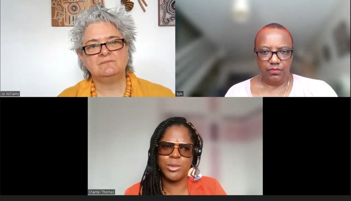 In conversation with  #JoWilliams and #ShantelThomas about ‘Becoming an Anti-racist Practitioner’.  Watch this space for details of the next podcast episode of #SWM.