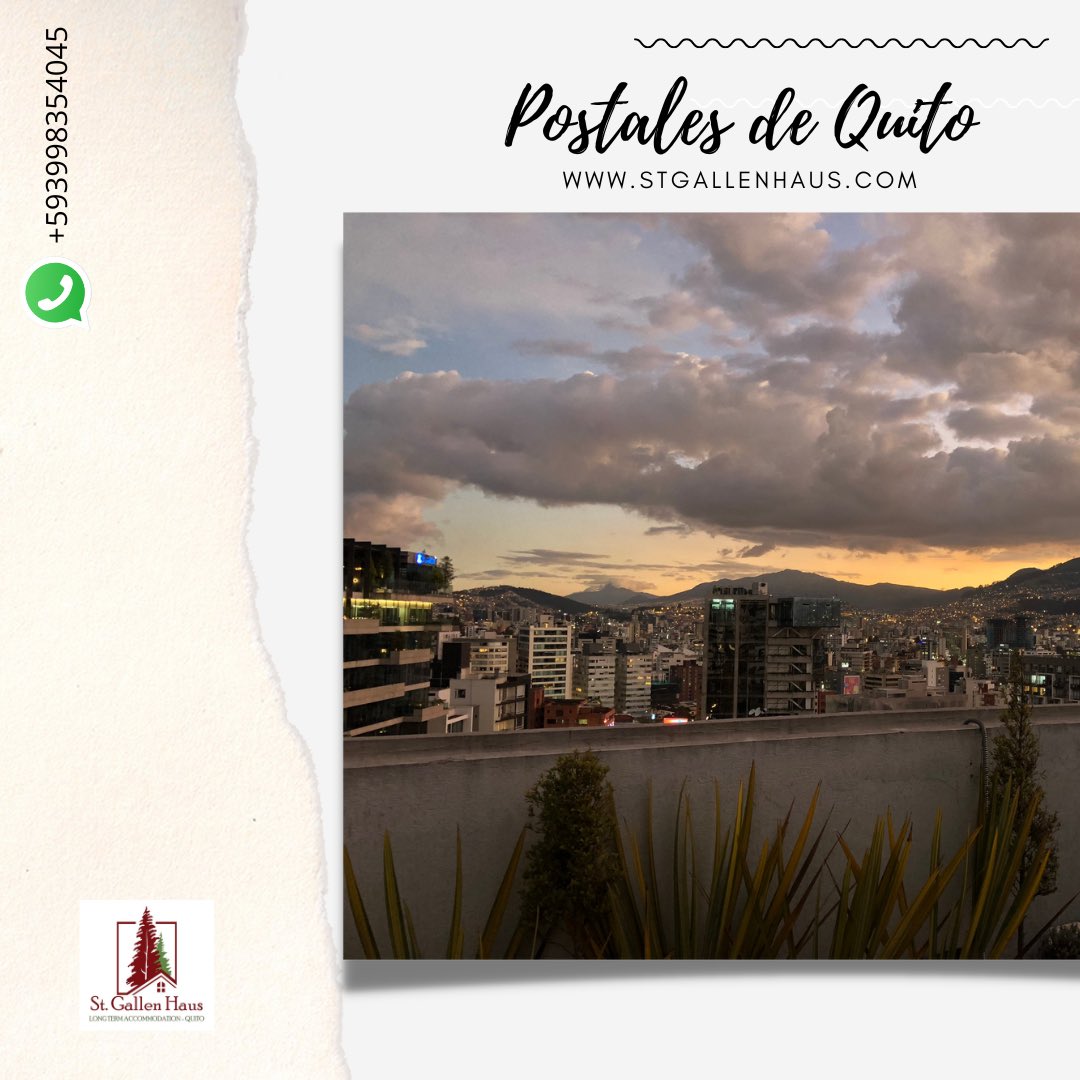 stgallenhaus's tweet photo. Quito and itโs strange weather makes a a city ๐ of forever spring #city #quito #view #travel #studingabroad https://t.co/RCtAEFfBzm