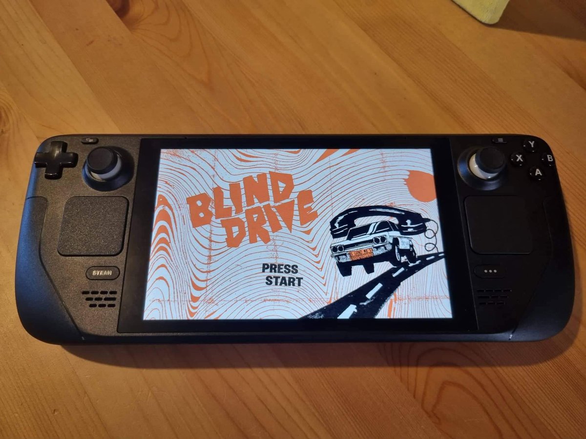Happy to share Blind Drive is now #SteamDeck verified ✅

Plus, it’s now 40% off on Steam 

Great time to pick it up!👇

store.steampowered.com/app/1300600/Bl…