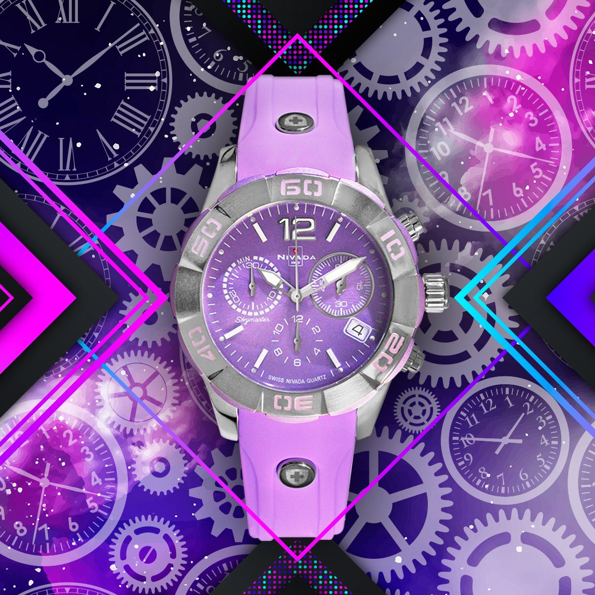 NIVADAMx's tweet photo. Para que a tu verano nunca me falte color un Skymaster Lady Purple sera tu opción principal ✨

https://t.co/r5DmZIjDcx https://t.co/Xc8uIz3DOw