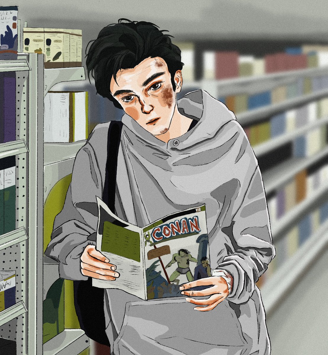 akalisterr's tweet photo. Here comes my FanArt of Wayne :Π·
Meet him with warm hugs because he misses ones so much ~
#wayneart #wayne #waynefanart #digitalart #art #digiart #markmckenna #markmckennaart #markmckennafanart #illustration #ukraineart #ukraineartist #fanart https://t.co/JCWAUgW0r1