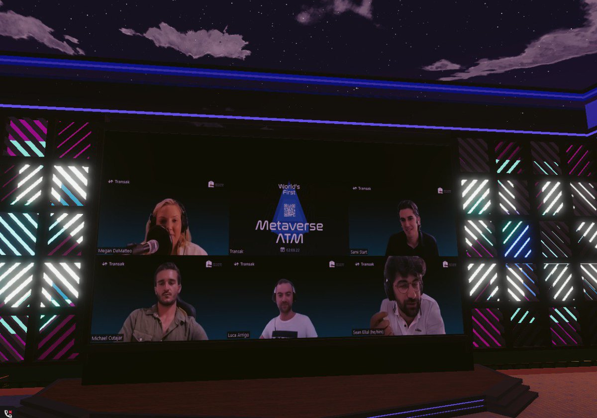 meta_archs's tweet photo. @SeanEllul @JustLucaArrigo Currently at the @Transak ATM Launch Event
Make sure to visit the launch at Airdrops Tower (📍 - 1, -12) for one of our most exciting events yet!
#decentralandbuild #web3 #metaversebuild #metaversearchitects #metaverseatm https://t.co/3rhrhLavTR