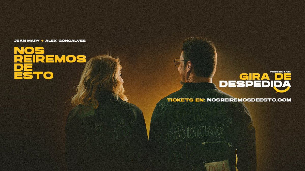 Las entradas para nuestra gira de despedida están volando! 🔥🔥🔥🔥

No te quedes por fuera:
nosreiremosdeesto.com
