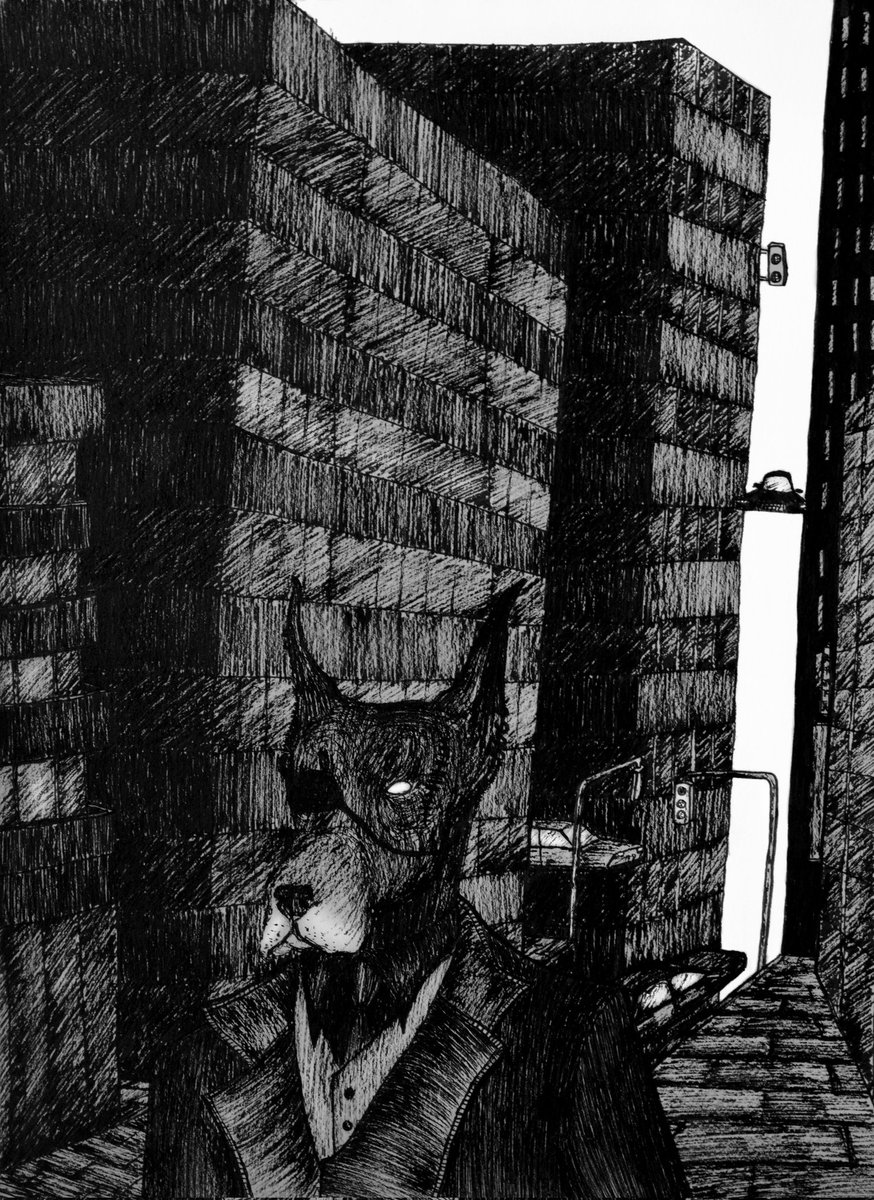 lilithoscope's tweet photo. The butler
#ink #streetdrawing https://t.co/8bos7HBc7y