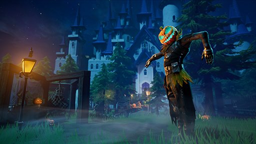 FNChiefAko's tweet photo. I'd love if next Season was a fully Eerie Theme with spooky vibes

Imagine it's always night sky with a unique Biome filled with huge carved Pumkins, a farm POI and a graveyard POI

I think it would be insanely cool
#Fortnite https://t.co/BMx0F1EWPb