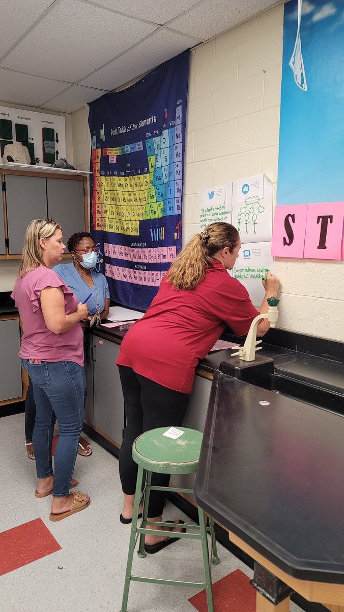 DiadelaMe's tweet photo. Teachers learning a collaborative strategy by doing. #tabletoptweet #WeAreMISD #discourse @NGutie_LLI https://t.co/cFk0SmYd1p