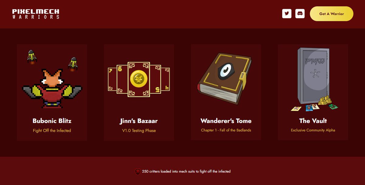 Pixelmech Warriors | SOLD OUT tweet media