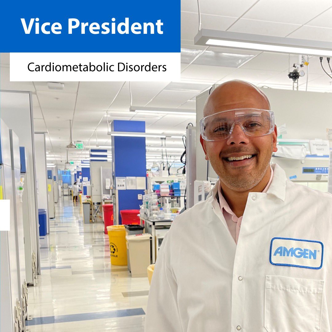 Amgen's tweet photo. .@saptarsi_haldar, Amgen's VP, Cardiometabolic Disorders, knew he was a science nerd as a child.

"I had a big fascination with astronomy and space as a kid. As I got older, that transformed into a desire to affect humankind."

Read his story: https://t.co/CyVA5AR8f6 https://t.co/Wre0OFLGQH