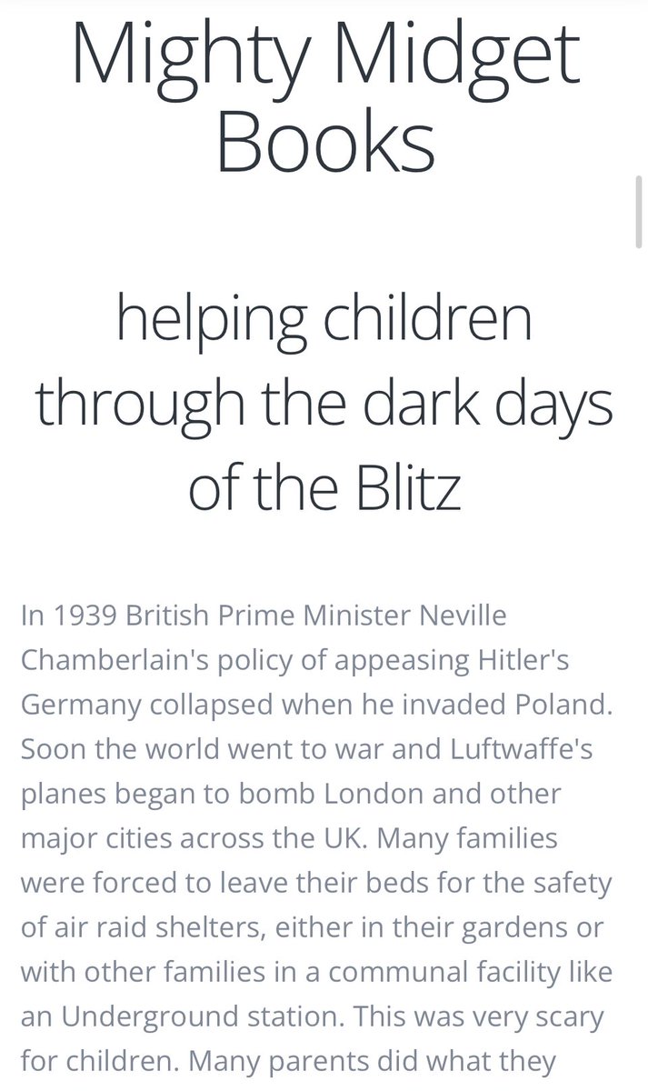 louisearcher1's tweet image. I just found this little book in my loft, so I looked it up. Love that these little books were helping kids during the war. #MightyMidgetbooks