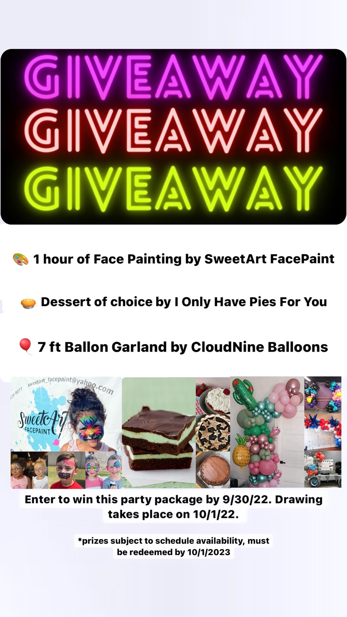 OKC Face Painters  SweetArt FacePaint & More