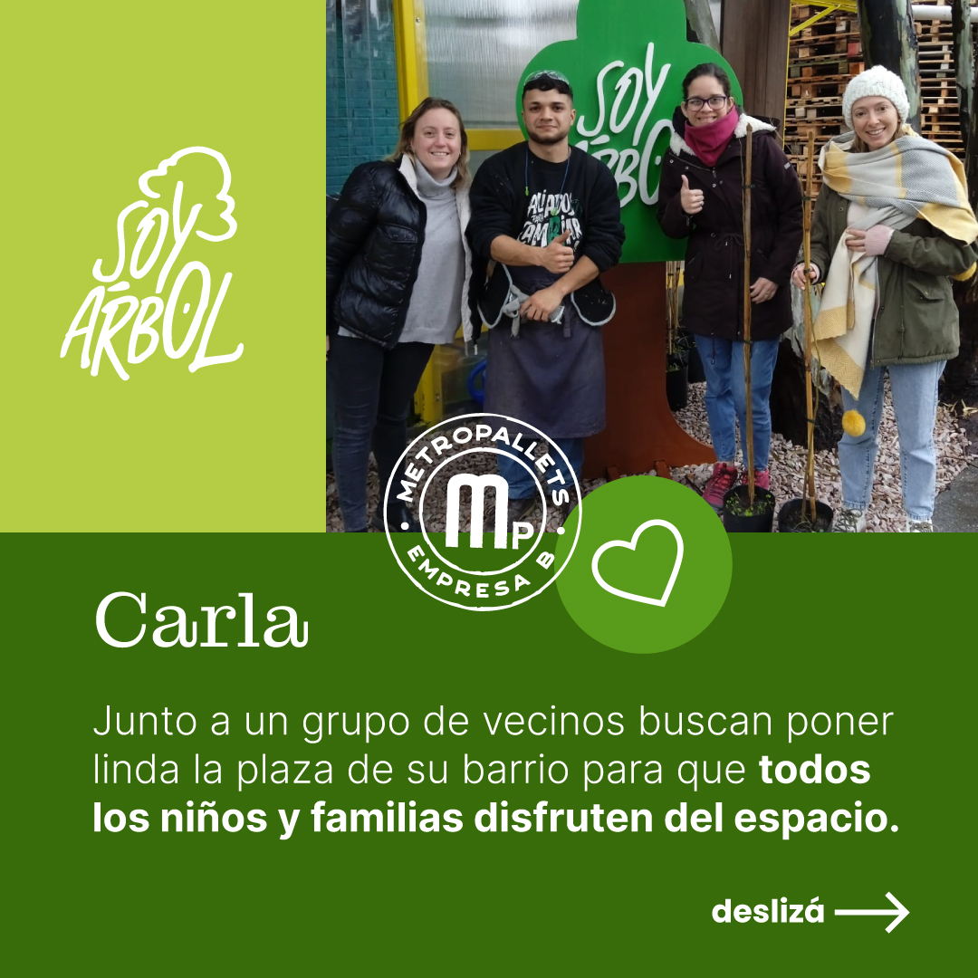 METROpallets's tweet photo. ¡Seguimos regalando árboles a nuestra ciudad! 💚

La semana pasada nos visitaron Carla, Rodolfo y María, cada uno con un proyecto único para construir entre tod@s una ciudad más verde. https://t.co/uE4L1lLDlu