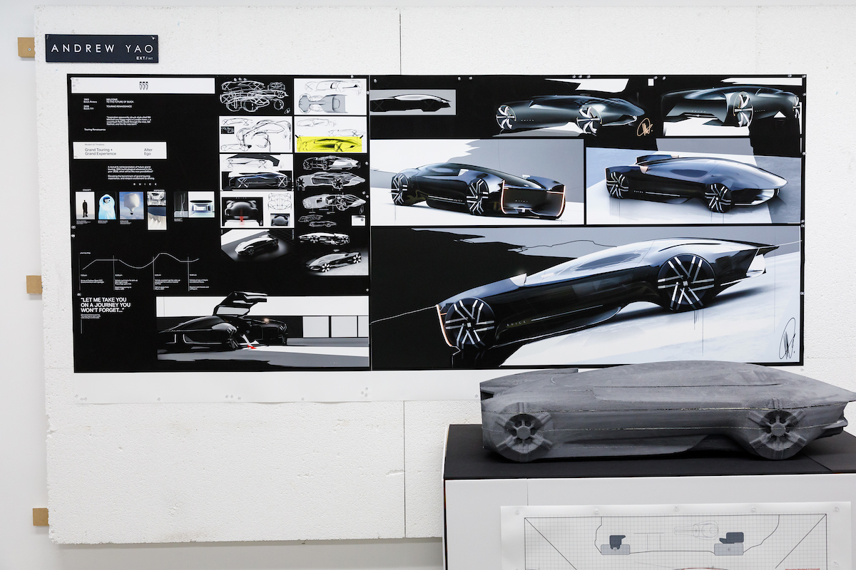 artcenteredu's tweet photo. .@GM challenged our students to design an aesthetic-pushing, high-performance vehicle that would appeal to the values and needs of Gen Z. #SponsoredProjects. https://t.co/239umUzYck