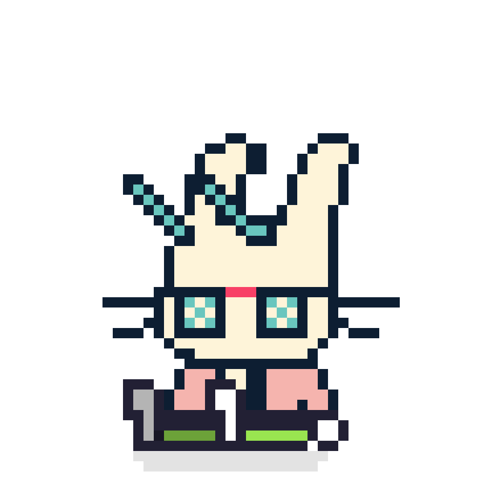 Welcome Pixelbun #3548 ❤️✌️

get your merch on @ shop.rarebunniclub.com