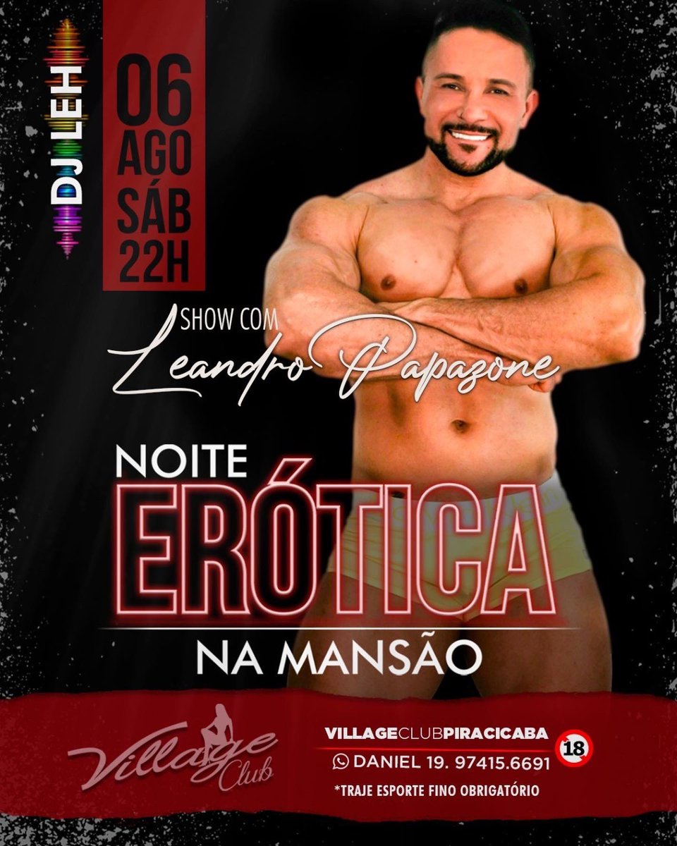ClubPiracicaba's tweet photo. 📱Coloque já seu nome na lista pelo whatsapp.
https://t.co/vbD57tyeVJ
.
.
.
#villageclubpiracicaba #ondeoprazeracontece #noiteeroticanamansao #baladaliberal #swing #trocadecasais #single #prazer #desejo #diversao #baladasp #piracicaba #sabado #vemprovillageclub #fetiches https://t.co/LLHlYP31EW