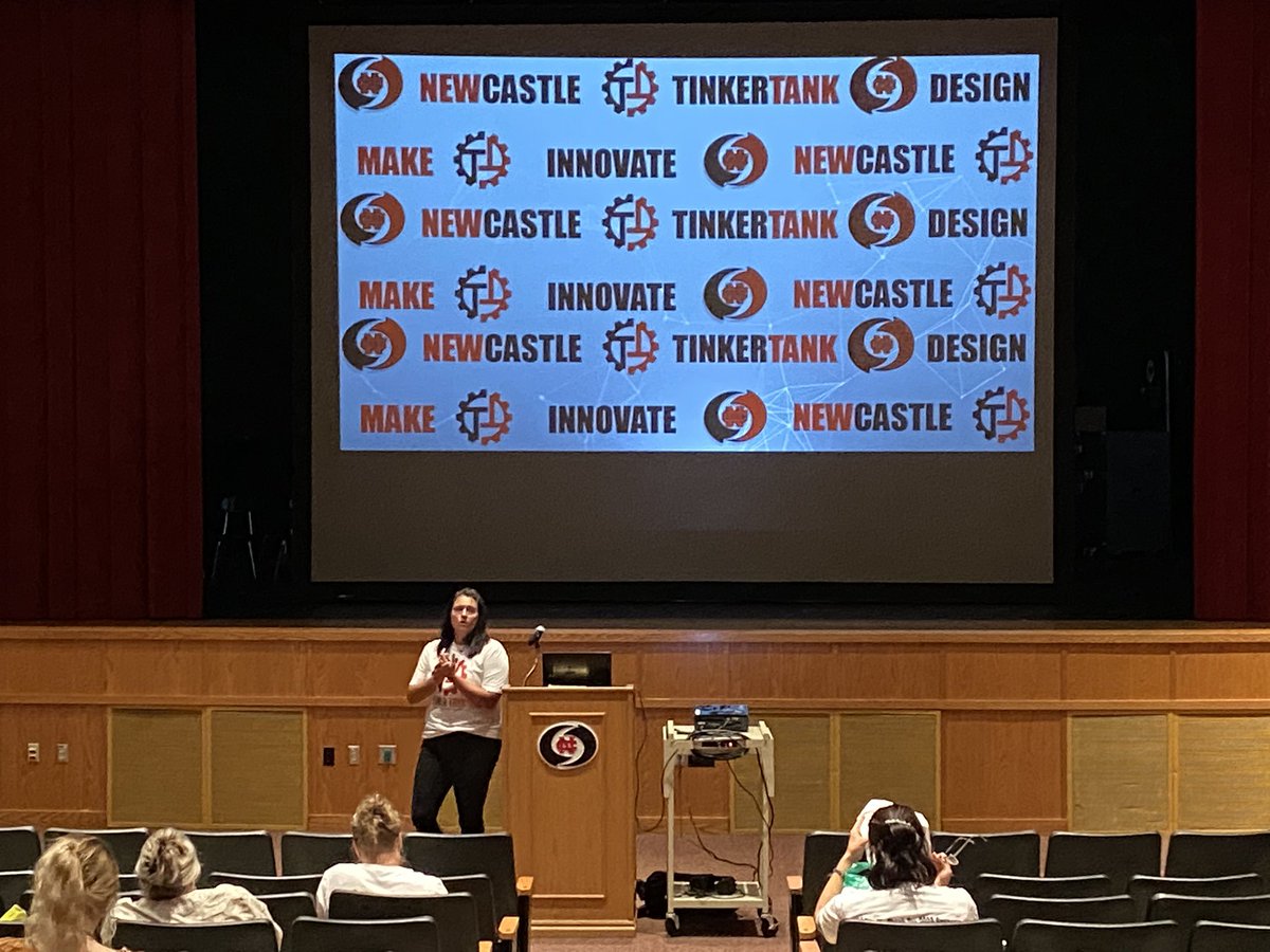 RT @tyeropoli: Happening now: @Emilycaryn kicking off #NCASDTinkerTank STEAM Camp 2022! https://t.co/wZyndl6fN2